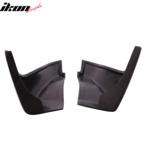 Fits 09-19 Nissan 370Z Rear Bumper Underbody Side Splitter Corner Aprons Spat PU - Image 4