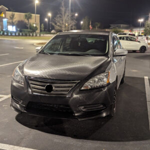 Fits 13-17 Nissan Sentra OE Style Front Bumper Lip Chin Spoiler Chin Splitter PP - Image 3