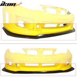 Fits 11-14 Subaru Impreza WRX STI IKON V6 Style Unpainted Front Bumper Lip PU - Image 4