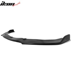 Fits 13-17 Nissan Sentra CS Style Front Bumper Lip Spoiler Unpainted Black PU - Image 4