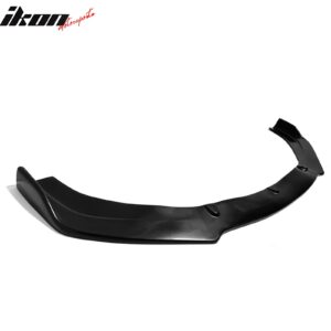 Fits 13-17 Nissan Sentra CS Style Front Bumper Lip Spoiler Unpainted Black PU - Image 5