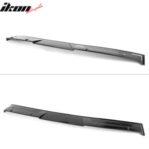 Fits 18-22 Honda Accord Ikon Style Rear Roof Spoiler Wing Carbon Fiber Print ABS - Image 4