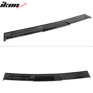 Fits 18-22 Honda Accord Ikon Style Rear Roof Spoiler Wing Carbon Fiber Print ABS - Image 5