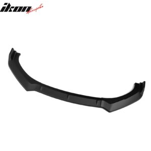 Fits 22-25 Subaru BRZ ZD8 JDM 2 Style Matte Black Front Bumper Lip Spoiler 3PCS - Image 3