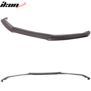 Fits 13-16 Subaru BRZ GT Style Front Bumper Lip Spoiler Unpainted Black PU - Image 3