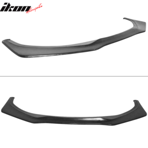 Fits 17-20 Toyota 86 GT86 FT86 IKON Style Unpainted Black Front Bumper Lip - PU - Image 3
