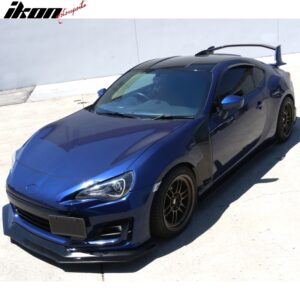 Fits 2017-2020 Subaru BRZ Front Bumper Lip Spoiler IKON Style PU - Poly Urethane - Image 3