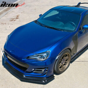 Fits 2017-2020 Subaru BRZ Front Bumper Lip Spoiler IKON Style PU - Poly Urethane - Image 4