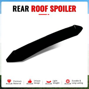 Fits 13-20 Toyota 86 BRZ FR-S IKON V3 Gloss Black Rear Window Roof Spoiler ABS - Image 3