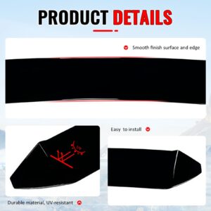 Fits 13-20 Toyota 86 BRZ FR-S IKON V3 Gloss Black Rear Window Roof Spoiler ABS - Image 4