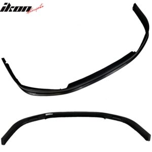 Fits 03-05 Honda Accord Sedan Mugen Style Front Bumper Lip Spoiler Unpainted PP - Image 4