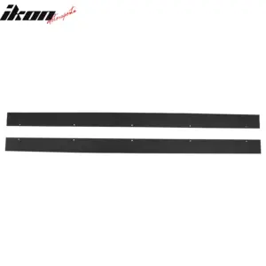 Fits 15-24 Mini Cooper F55 Hardtop 4Dr IKON Style Side Skirts Matte Black ABS - Image 6